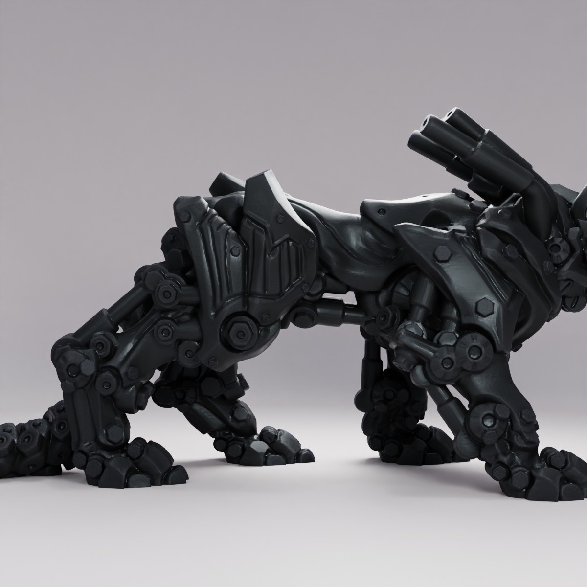 Hot Goblin. Robot Wolf - TTRPG Miniature | Hot Goblin